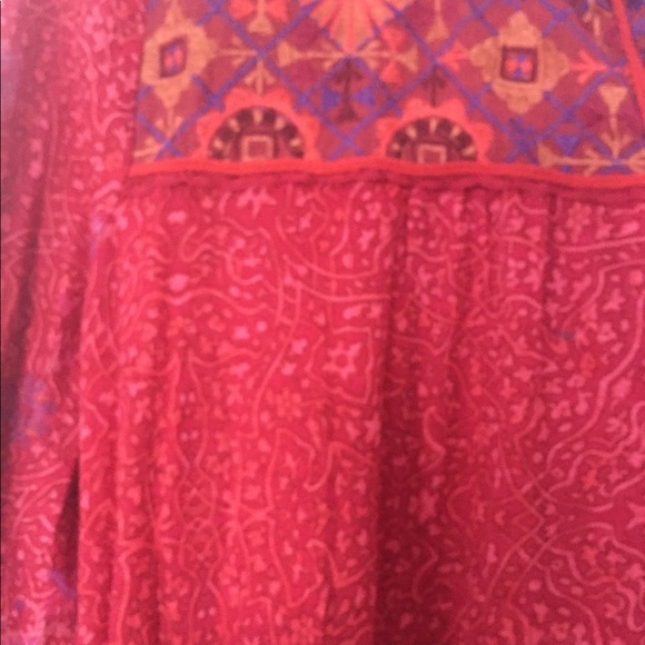 NWT Lucky Brand Pink Cotton Blend Tunic - Picture 3 of 4